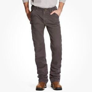 Ariat Rebar M4 Relaxed Boot‎ Gray Pants Men’s 40 X 32